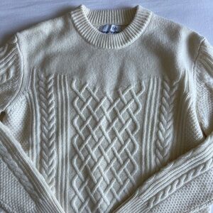 Sergio Tacchini Cable Knit Sweater